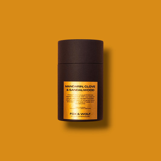 (140 G) MANDARIN, CLOVE AND SANDALWOOD WAX MELTS
